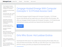 Tablet Screenshot of lokengard.com